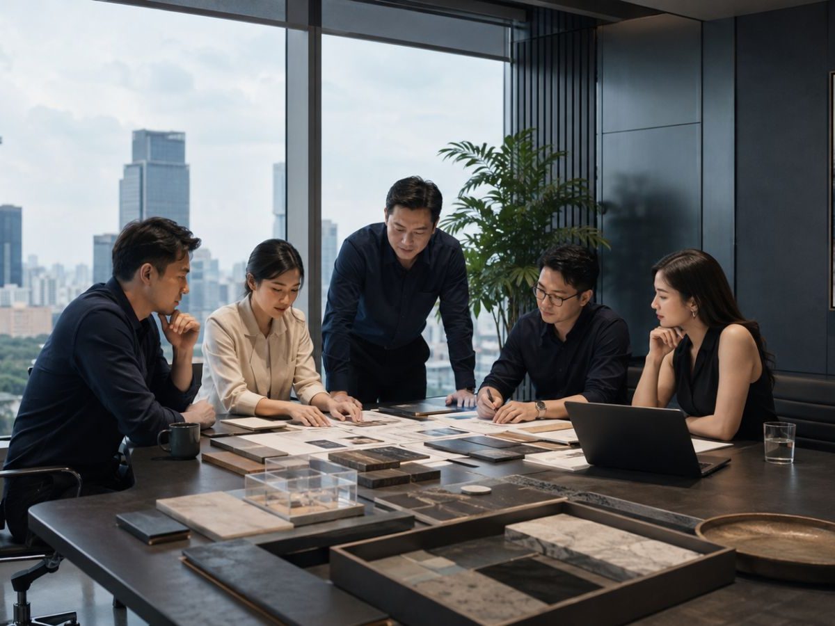 Đội ngũ D-Group trong một buổi làm việc