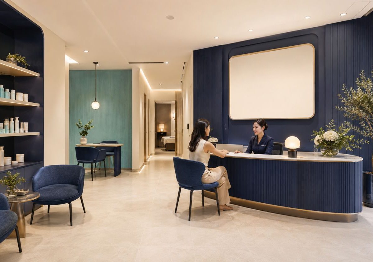 Không gian thương hiệu LiA Skin & Spa