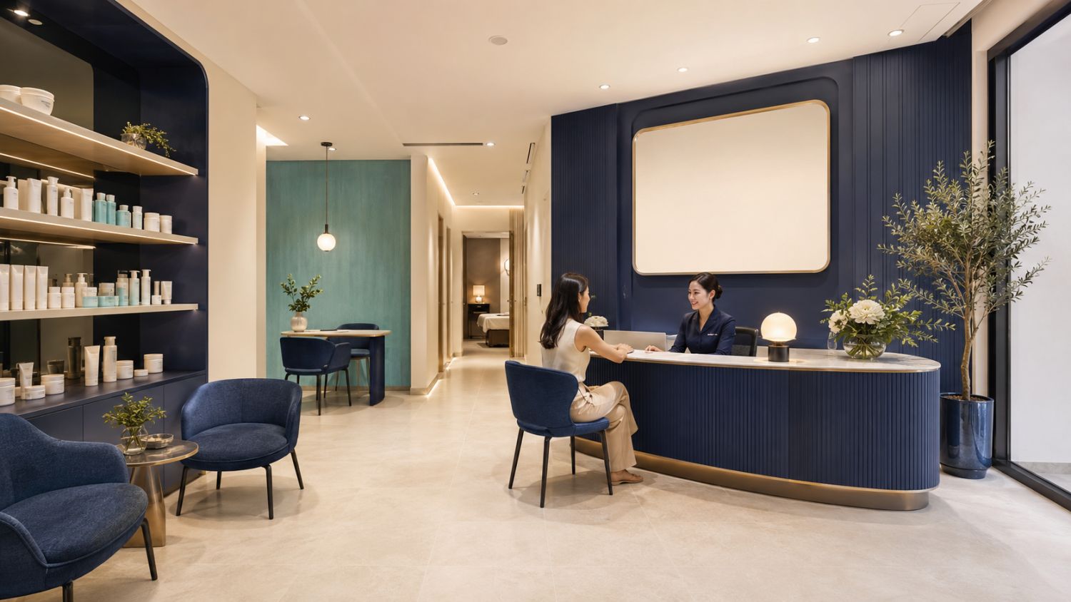 Không gian thương hiệu LiA Skin & Spa