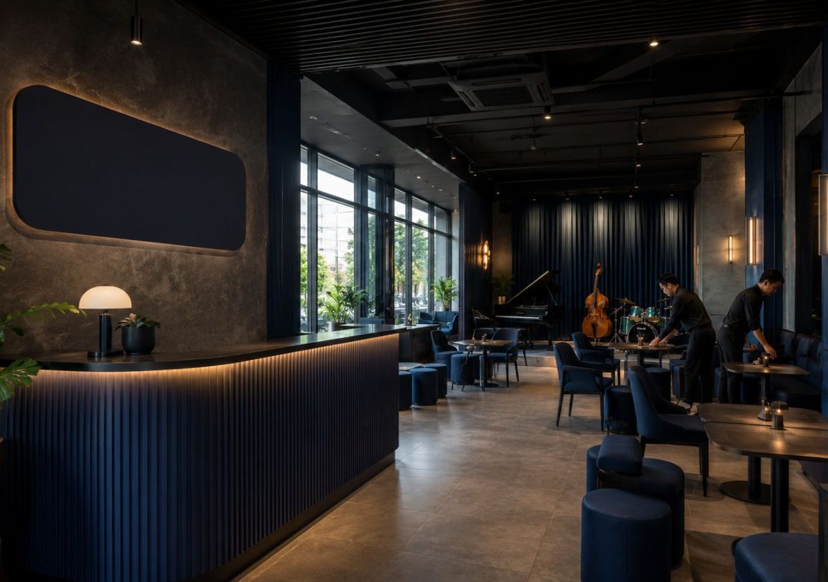 The Second Room — quầy bar và sân khấu nhạc sống